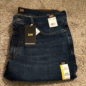 Lee Men's Bootcut Jeans - Deep Blue